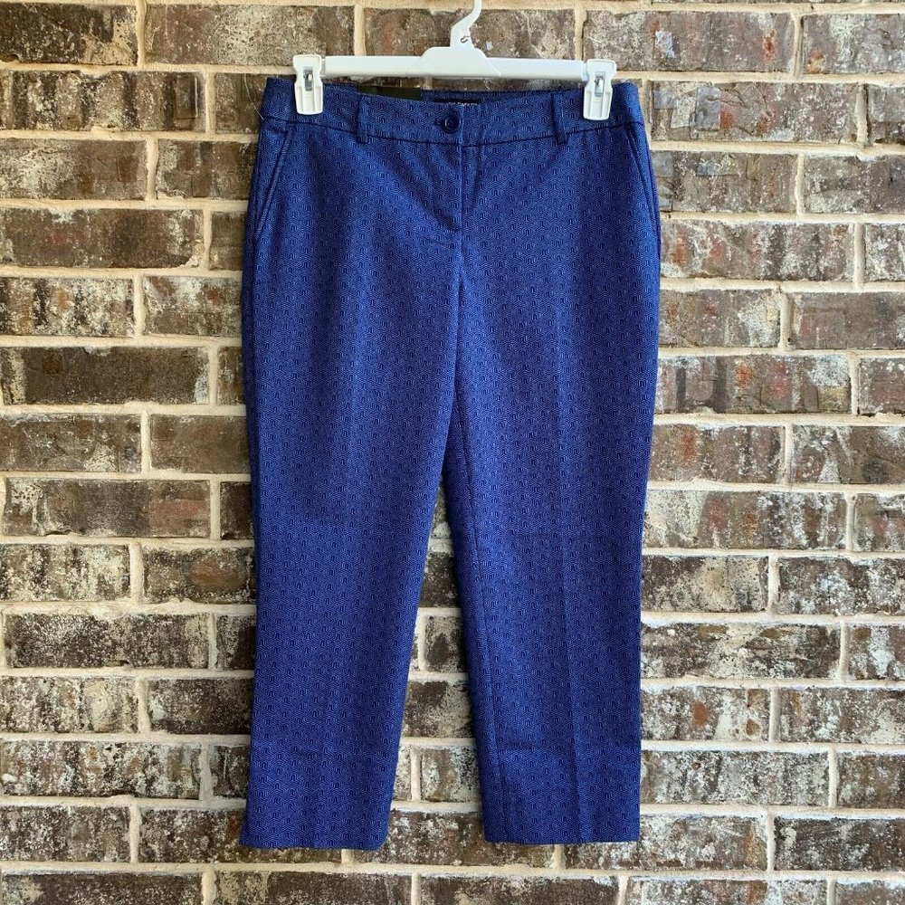 Hilary Radley Mid Rise Cropped Ankle Dress Pants